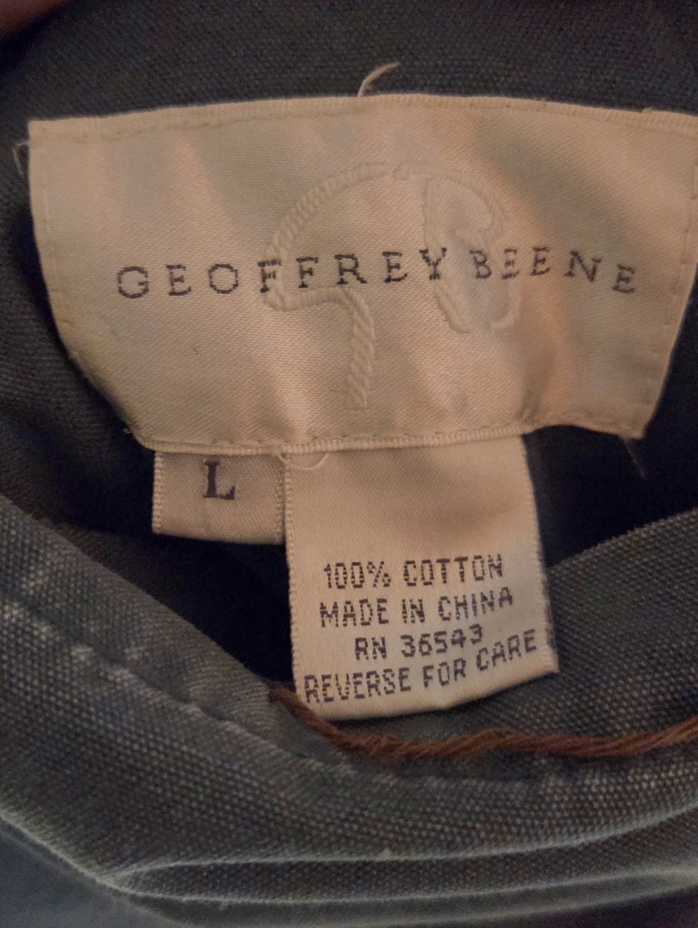 Vintage Geoffrey Beene Reversible Green & Plaid Barn Field Chore Jacket Large - Picture 7 of 12